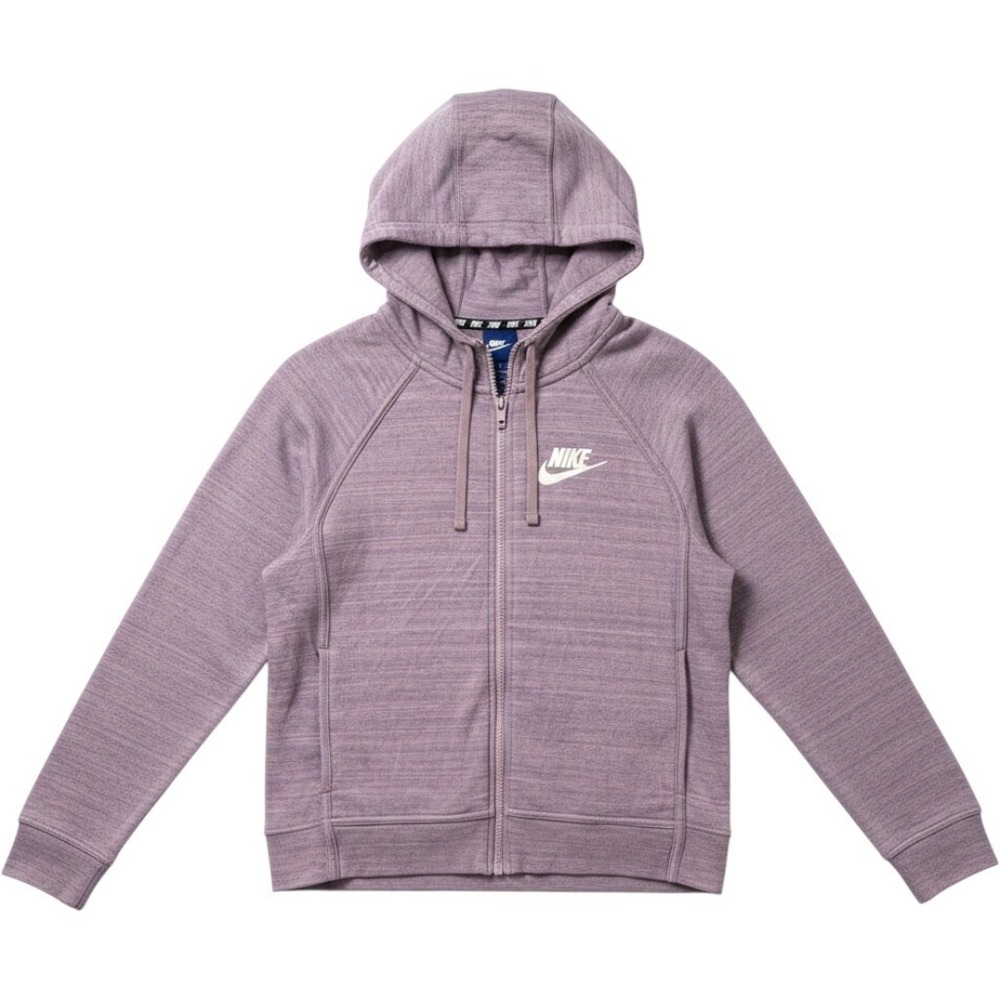 Nike Women's Size Small Purple Lightweight Hoodie Jacket Full Zip Athletic